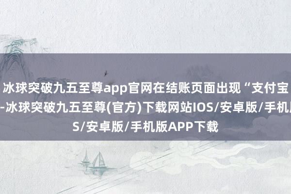 冰球突破九五至尊app官网在结账页面出现“支付宝支付”选项-冰球突破九五至尊(官方)下载网站IOS/安卓版/手机版APP下载