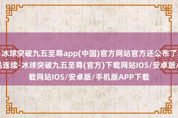冰球突破九五至尊app(中国)官方网站官方还公布了部分2025年新品连续-冰球突破九五至尊(官方)下载网站IOS/安卓版/手机版APP下载