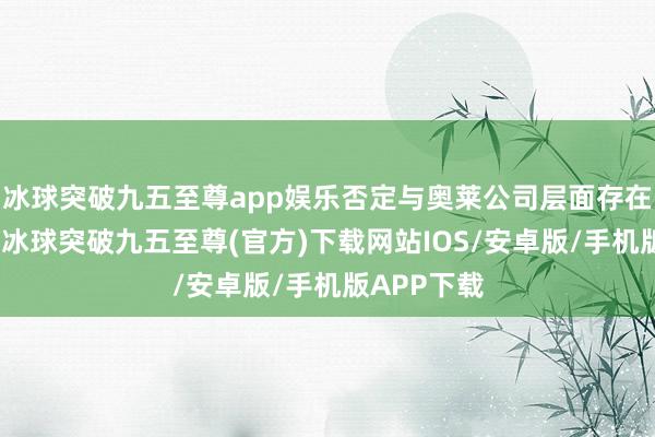 冰球突破九五至尊app娱乐否定与奥莱公司层面存在经济交游-冰球突破九五至尊(官方)下载网站IOS/安卓版/手机版APP下载